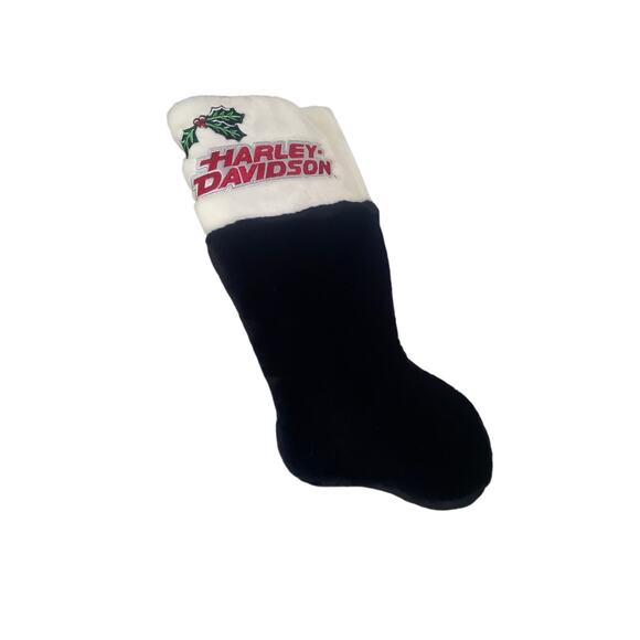 Vintage 1999 Harley Davidson Motorcycles 19" Embroidered Christmas Stocking - Picture 11 of 14